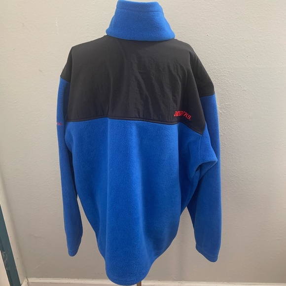 Columbia Jayhawks Full Zip Fleece Men’s Sz XL - Picture 11 of 12
